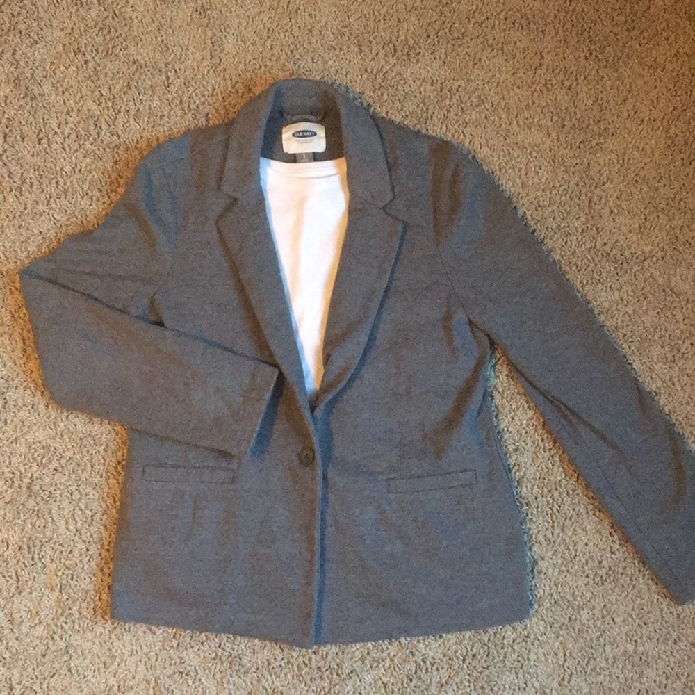 Classic, Casual, Heather Gray Blazer. Size Small. - Picture 1 of 6